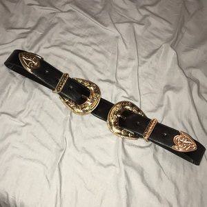Black and Gold Belt ✨